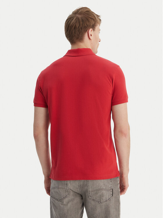 Napapijri Napapijri Poloshirt E-Clanis NP0A4ID3 Rot Regular Fit