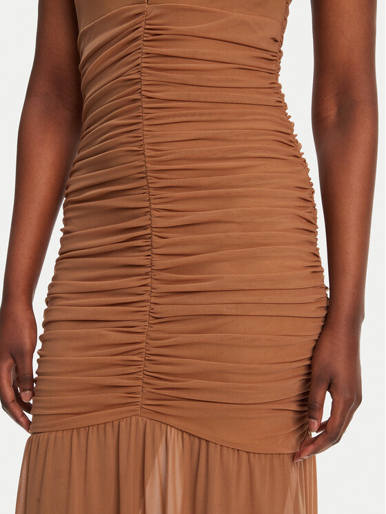 BARDOT BARDOT Φόρεμα κοκτέιλ Sephera 59872DB Καφέ Regular Fit