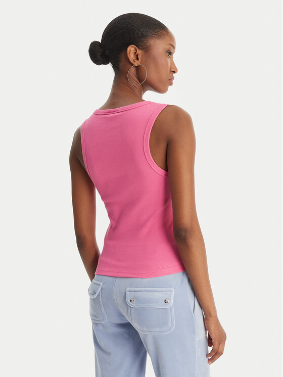Juicy Couture Juicy Couture Top Thin Strap JCWLV126308 Rosa Slim Fit