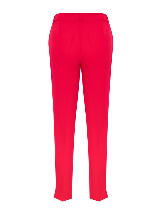 KMX KMX Spodnie materiałowe 808610008 Czerwony Tapered Fit