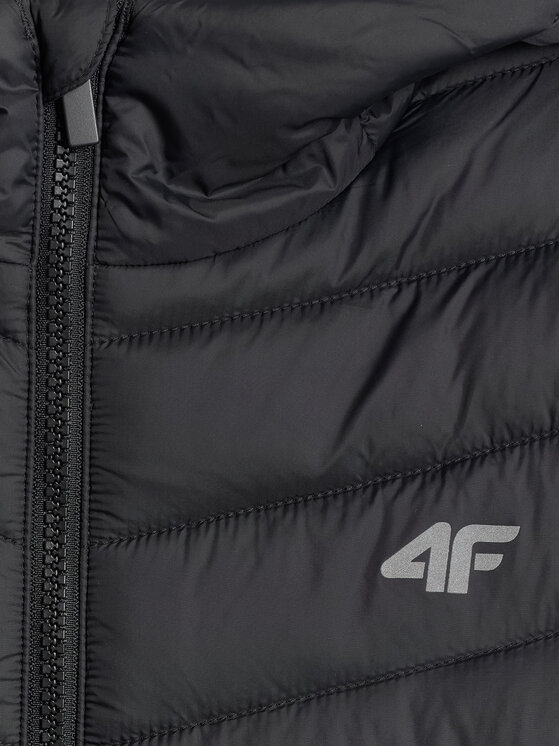 4F 4F Kurtka puchowa OUTERWEAR Czarny Regular Fit