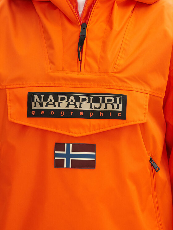 Napapijri Napapijri Anorak jakna Rainforest Next Sum NP0A4ILW Narančasta Regular Fit