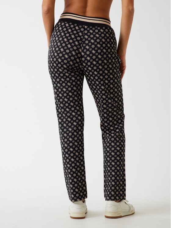Guess Guess Spodnie materiałowe 176829 Czarny Slim Fit