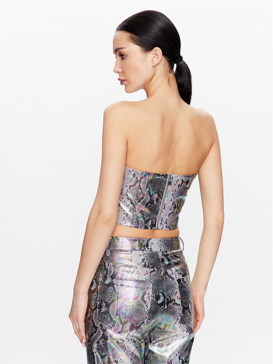 Top Snake Pu RT2435 Multicolore Slim Fit