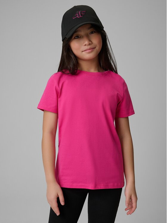 4F 4F T-shirt 4FJRSS26TTSHF3554-54S Rosa Regular Fit