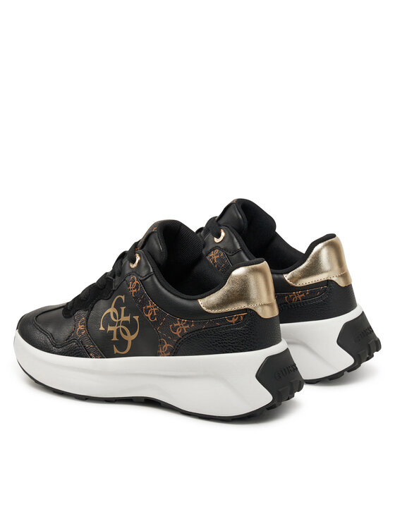 Guess Guess Sneakersy FLPLUC FAL12 Czarny