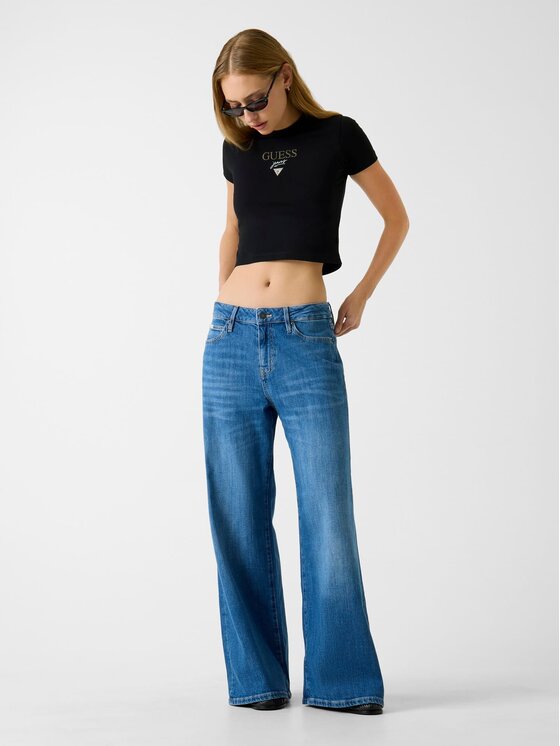 Guess Jeans Guess Jeans T-Shirt 180328 Schwarz Classic Fit