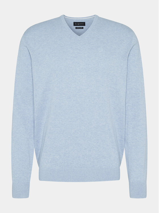 Bugatti Bugatti Светр 7300 95510 Блакитний Regular Fit