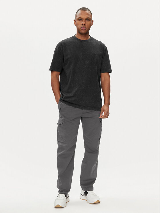 Boss T-Shirt Testrong 50513121 Schwarz Relaxed Fit | Modivo.de