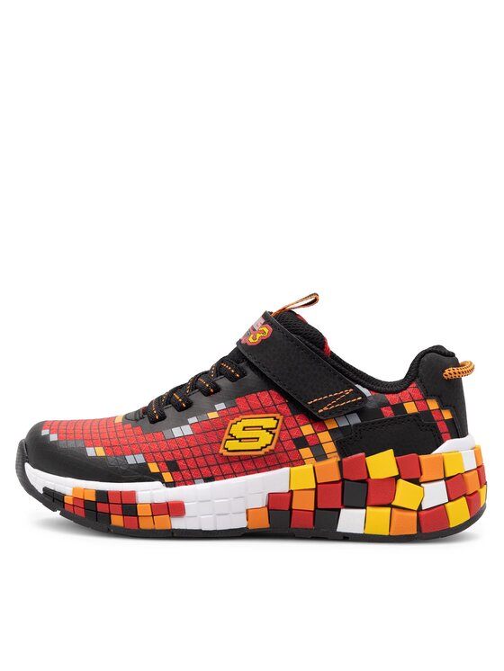 Skechers Skechers Sneakersy MINECRAFT MEGA-CRAFT 3.0 402182L BKRD Czerwony