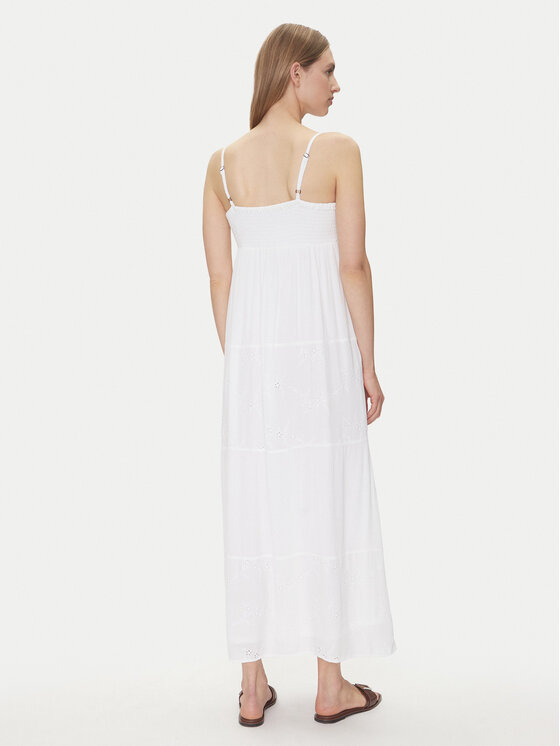 ONLY ONLY Vasarinė suknelė Chiara 15346832 Balta Regular Fit