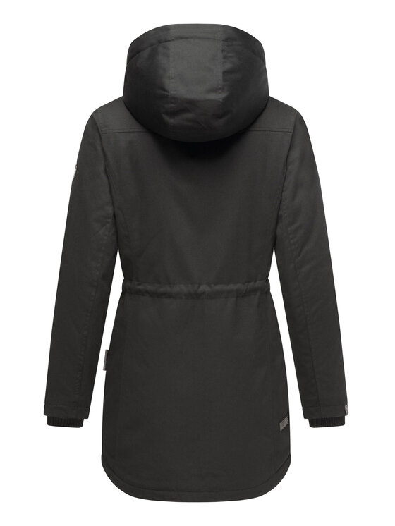Navahoo Navahoo Kurtka zimowa Winterfunke Czarny Regular Fit
