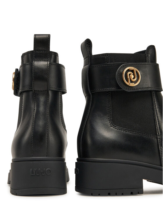 Liu Jo Liu Jo Kotníková obuv s elastickým prvkem New Nancy Eco 2-2 SA5203 PX241 Černá