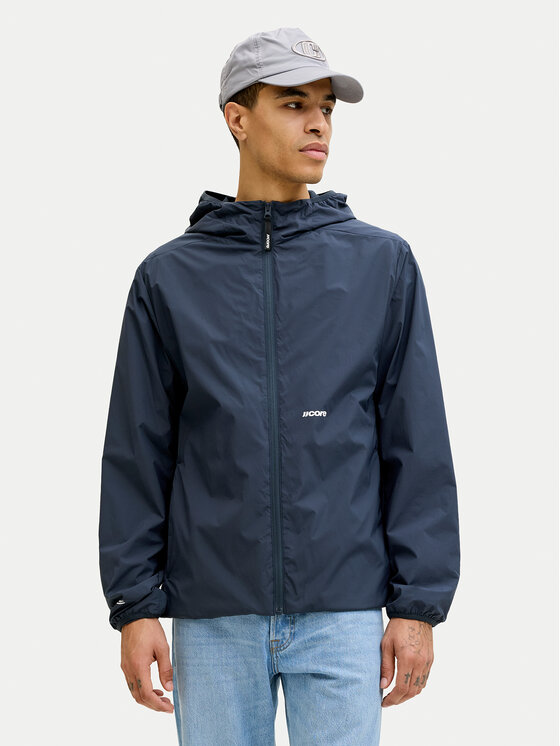 Jack & Jones Jack & Jones Αντιανεμικό Club 12291187 Σκούρο μπλε Regular Fit