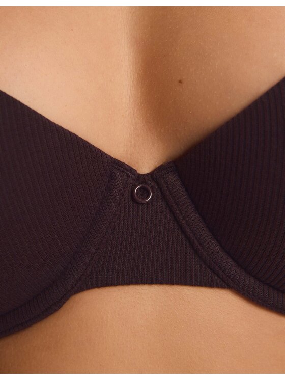 Esotiq Esotiq Biustonosz push-up 45874 Brązowy