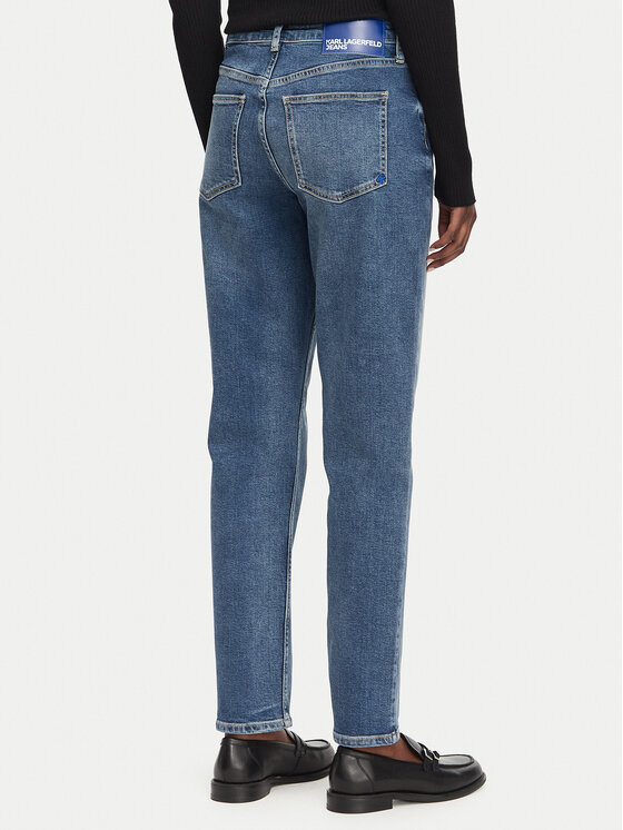 Karl Lagerfeld Jeans Karl Lagerfeld Jeans Джинси B3W10060 Голубий Mom Fit