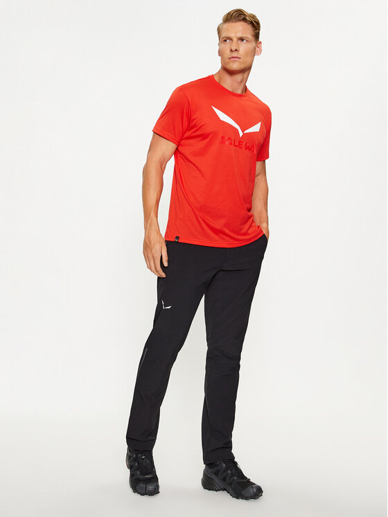 Salewa Salewa Spodnie outdoor Pedroc Dst Reg Pant SALEWA-00-0000028702 Czarny Regular Fit