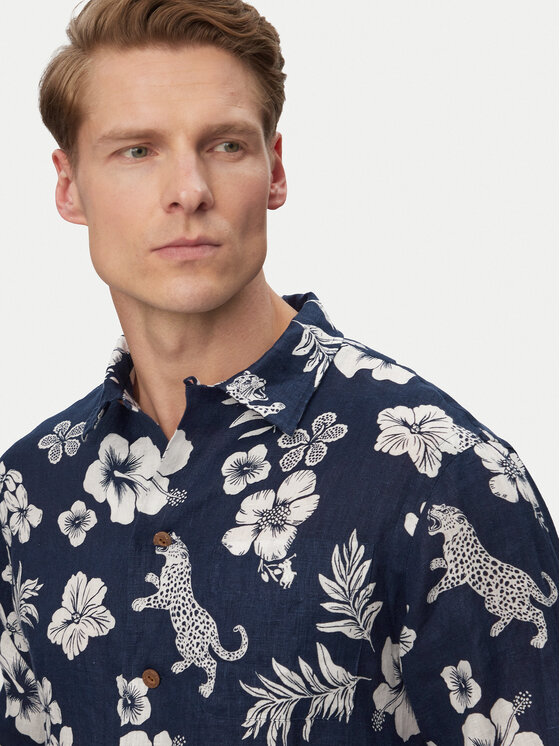 Polo Ralph Lauren Polo Ralph Lauren Koszula 710B14227001 Granatowy Classic Fit