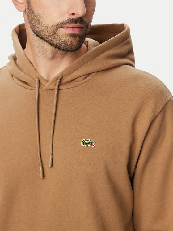 Lacoste Lacoste Pluus SH8863 Helepruun Relaxed Fit
