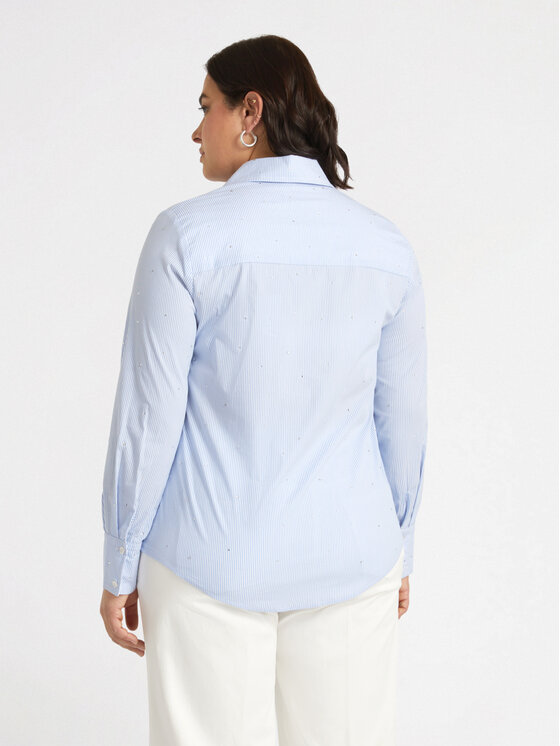 Fiorella Rubino Fiorella Rubino Koszula 5101T001341N0S1 Turkusowy Regular Fit