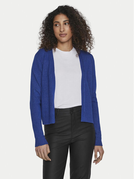 Vila Vila Strickjacke Ril 14060800 Blau Regular Fit