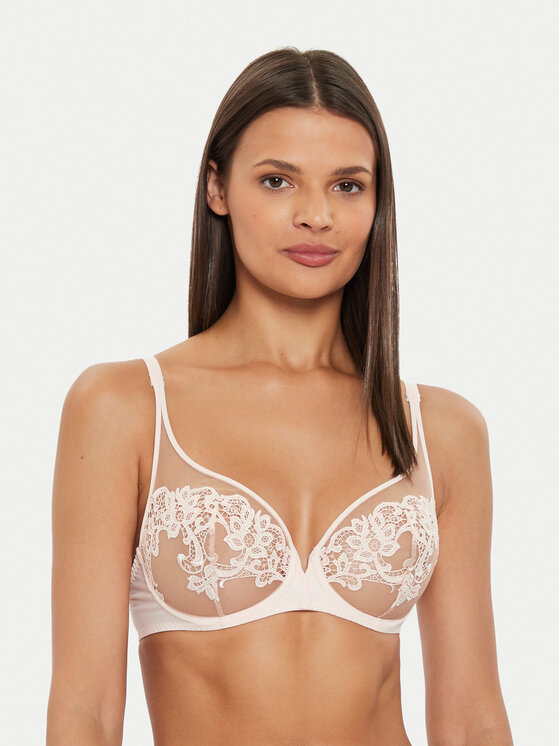 Simone Pérèle Simone Pérèle Sutien cu armătură Saga 15C319 Roz