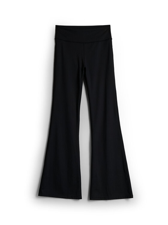 4F 4F Legginsy SPORT OFFICE Czarny Slim Fit