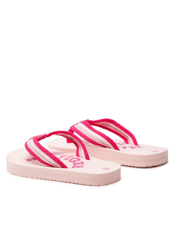 Tommy Hilfiger Tommy Hilfiger Zehentrenner Logo Print Flip Flop T3A8-33294-0058 M Rosa