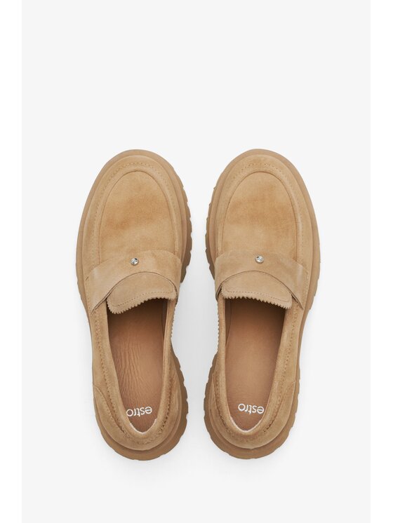 Estro Estro Loafers ER00114646 Καφέ