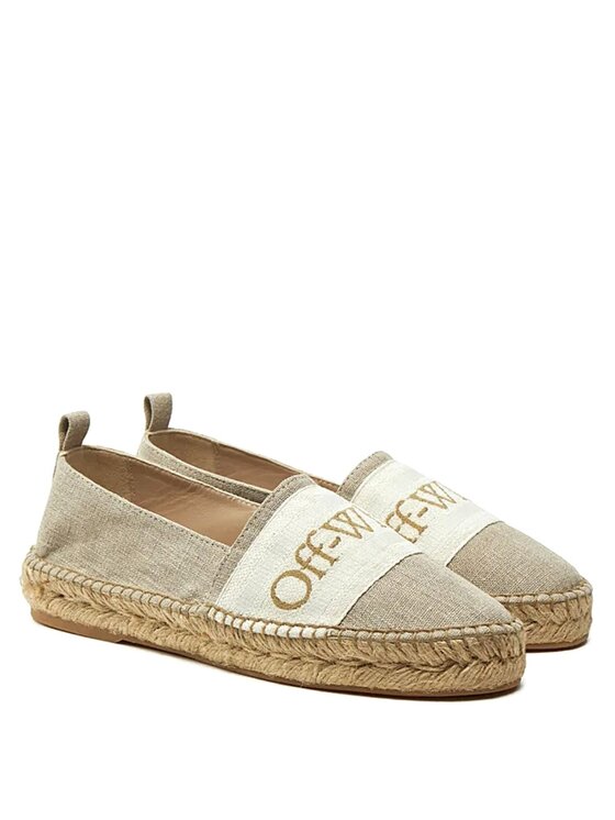 Off-White Off-White Εσπαντρίγιες OWIB014S24FAB001 Μπεζ
