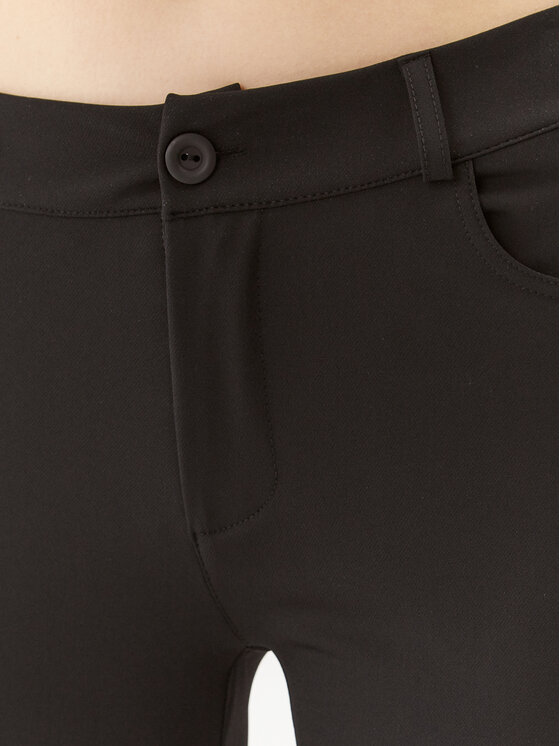 Rinascimento Rinascimento Hlače iz tkanine CFC0116016003 Črna Slim Fit