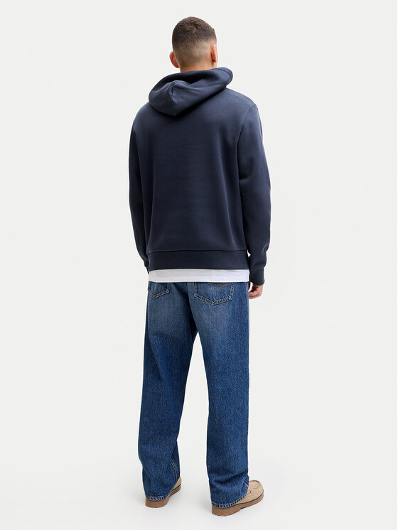 Jack & Jones Jack & Jones Bluza Corp Graphic 12268422 Granatowy Regular Fit