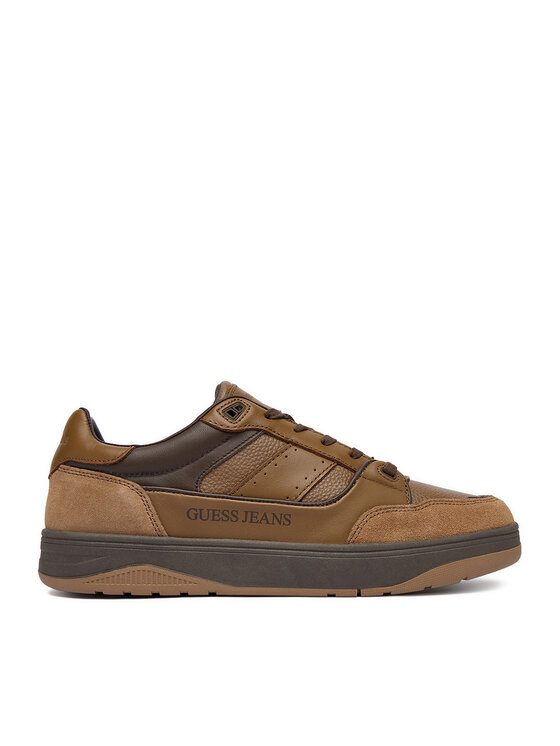 Guess Jeans Guess Jeans Sneakersy EO-TEKSAS-02 126AM Brązowy jasny