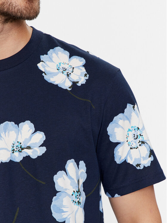 Gap Gap T-Shirt 796255-29 Tmavomodrá Regular Fit