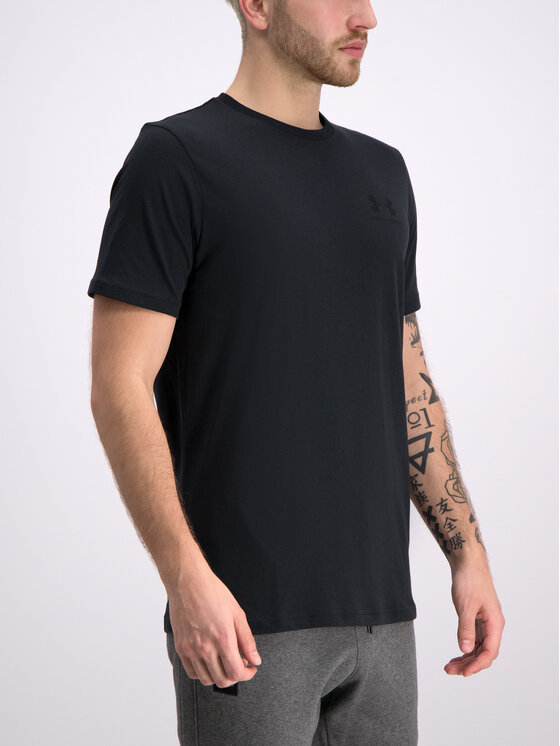 Under Armour T-shirt 1326799 Crna Loose Fit