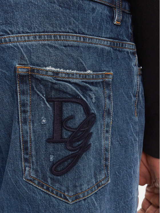 Dolce&Gabbana Dolce&Gabbana Blugi GYJDAZ G8KE9 S9001 Bleumarin Regular Fit