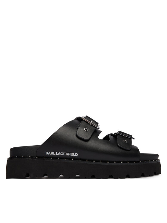 KARL LAGERFELD KARL LAGERFELD Papucs Kaia KL81506 Fekete
