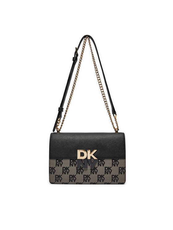 DKNY DKNY Kabelka Echo Sm Chain Flap R423YE31 Černá