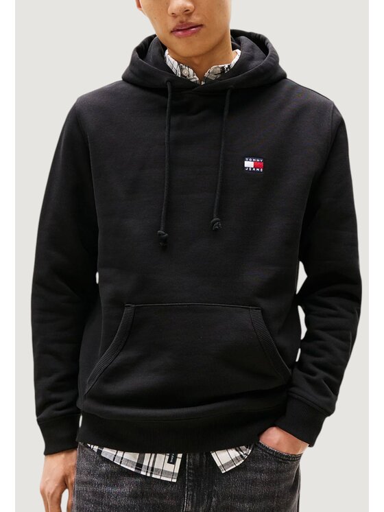 Tommy Jeans Tommy Jeans Felpa TJM REG BADGE Nero Casual Fit