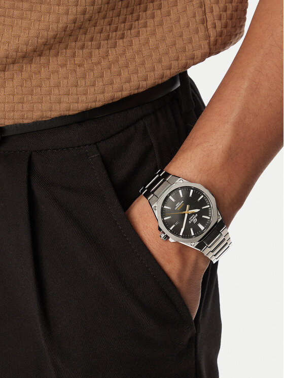 Casio Casio Sat Edifice EFR-S108D-1AVUEF Srebrna