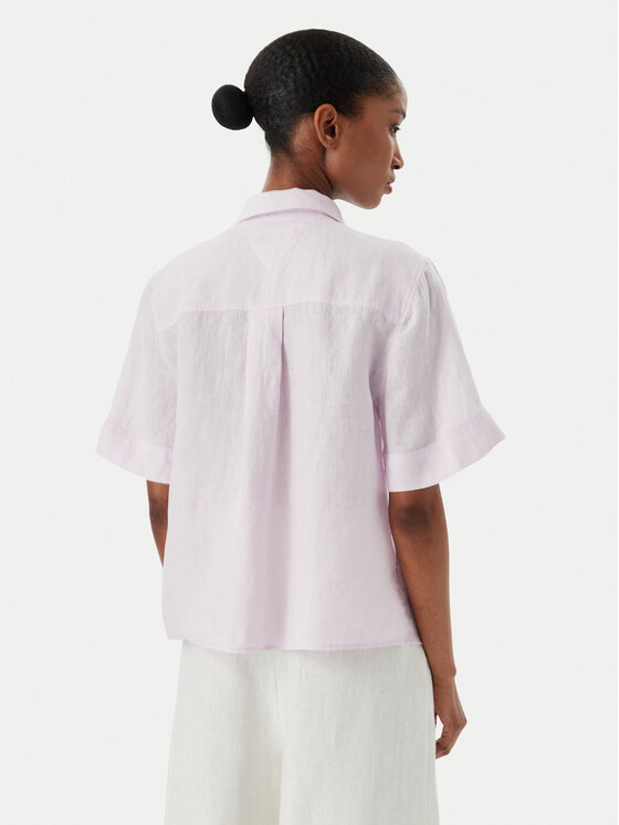 Tommy Hilfiger Tommy Hilfiger Krekls WW0WW48925 Violets Relaxed Fit