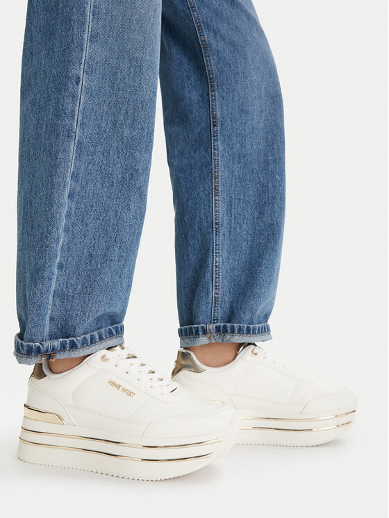 Nine West Sneakers CEO-AW25-3C201 Alb