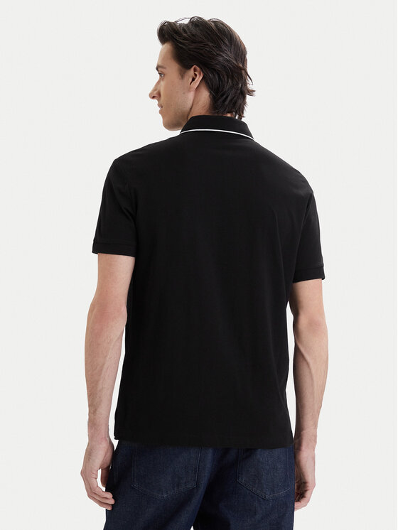 Armani Exchange Armani Exchange Polo särk XM001289 AF10363 UC001 Must Regular Fit