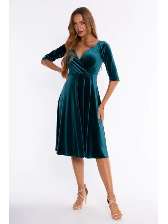 Made of Emotion Made of Emotion Abito da sera M935 Verde Modern Fit