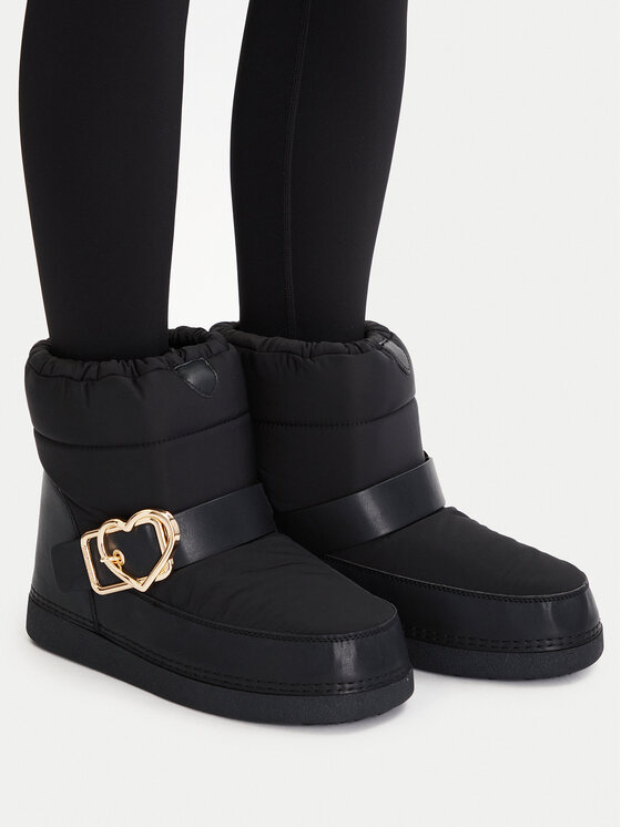 LOVE MOSCHINO LOVE MOSCHINO Čizme za snijeg JA24432G0NISK00A Crna