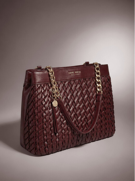 Nine West Nine West Τσάντα CEO-DAKOTA-II-LDA8007 Μπορντό