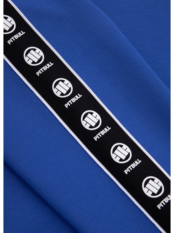 PITBULL PITBULL Bluza TAPE NUGGET Niebieski Regular Fit