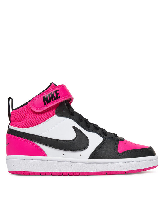 Nike Nike Sportcipők Court Borough Mid 2 Bg HV0933 100 Rózsaszín