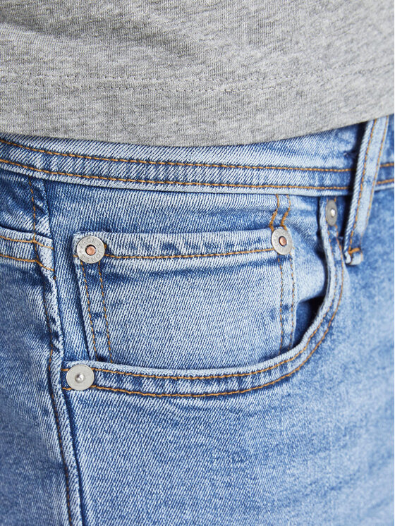 Jack & Jones Jack & Jones Jeansy Glenn 12203510 Niebieski Slim Fit