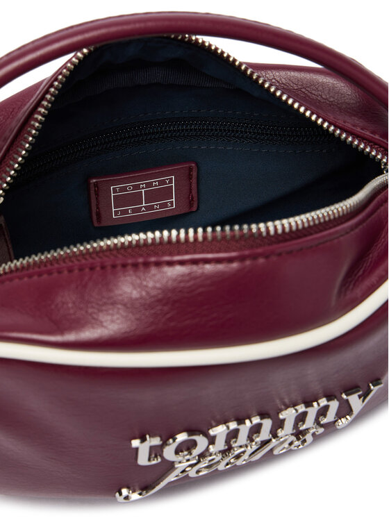 Tommy Jeans Tommy Jeans Geantă Tjw Bold Script Camera Bag AW0AW19053 Vișiniu